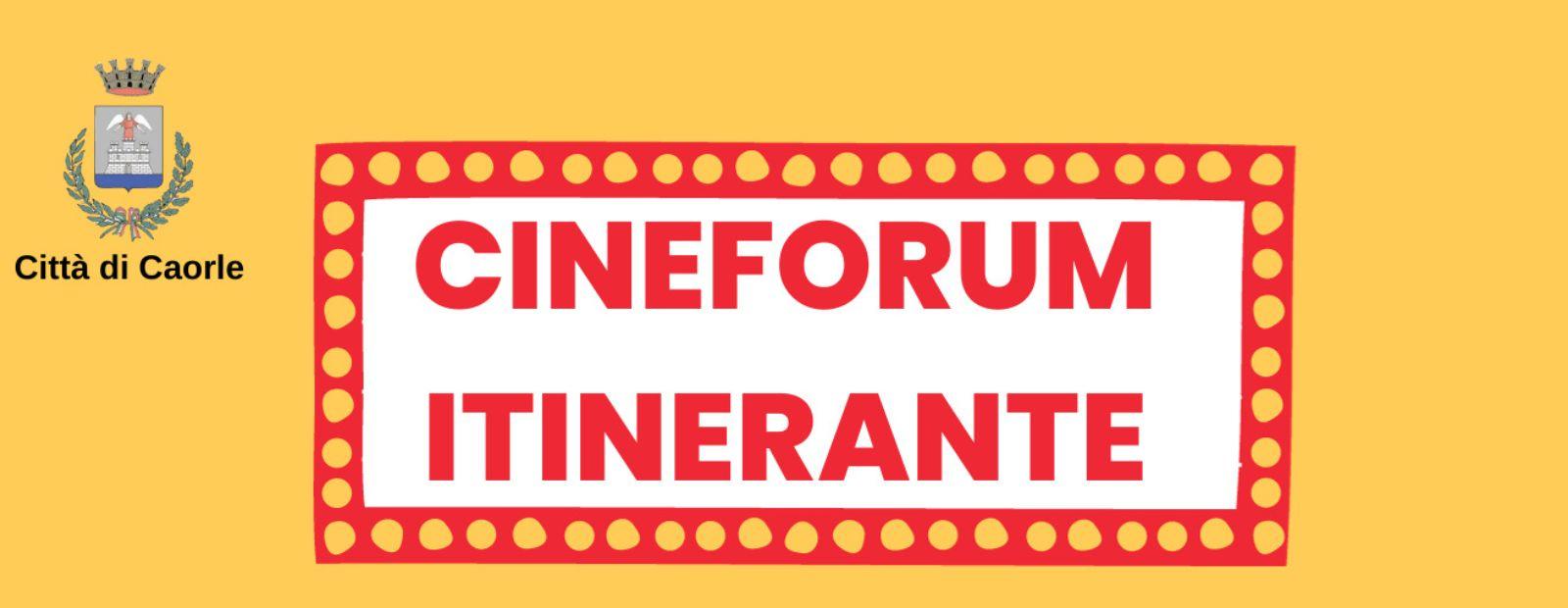 Cineforum itinerante 